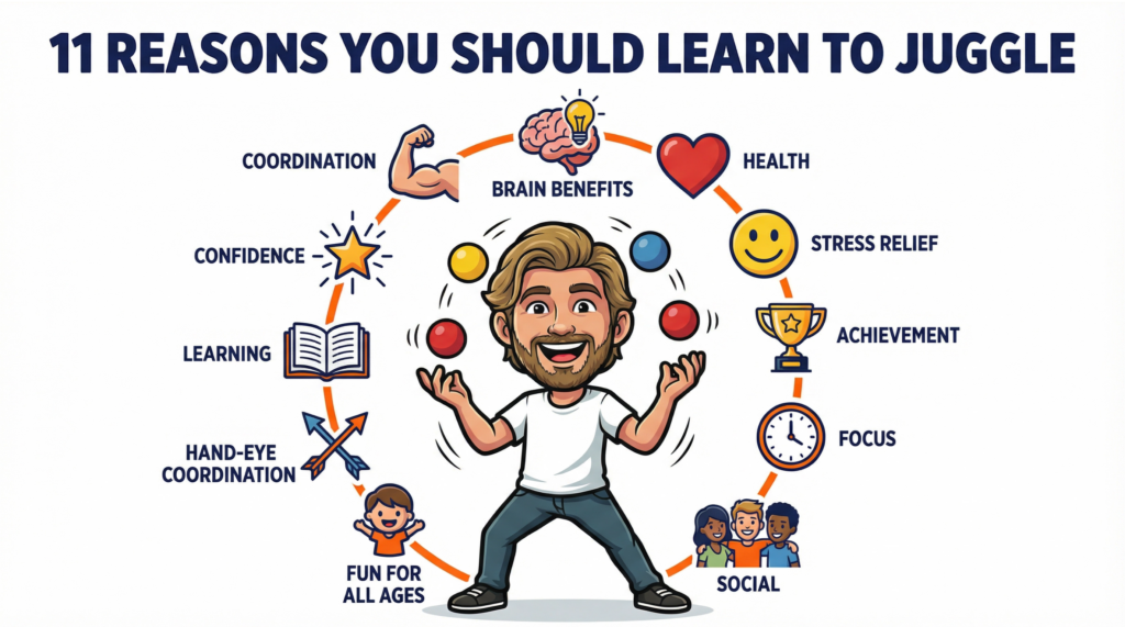 reasons you should learn to juggle