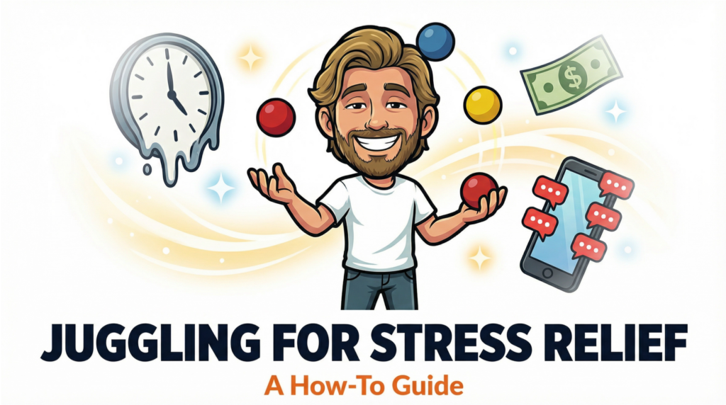 juggling for stress relief