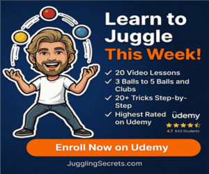 Juggling Secrets Udemy Course - Learn to Juggle Online